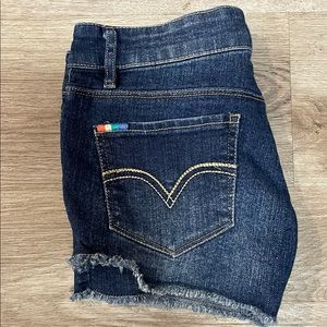 Levi’s shorty shorts sz3